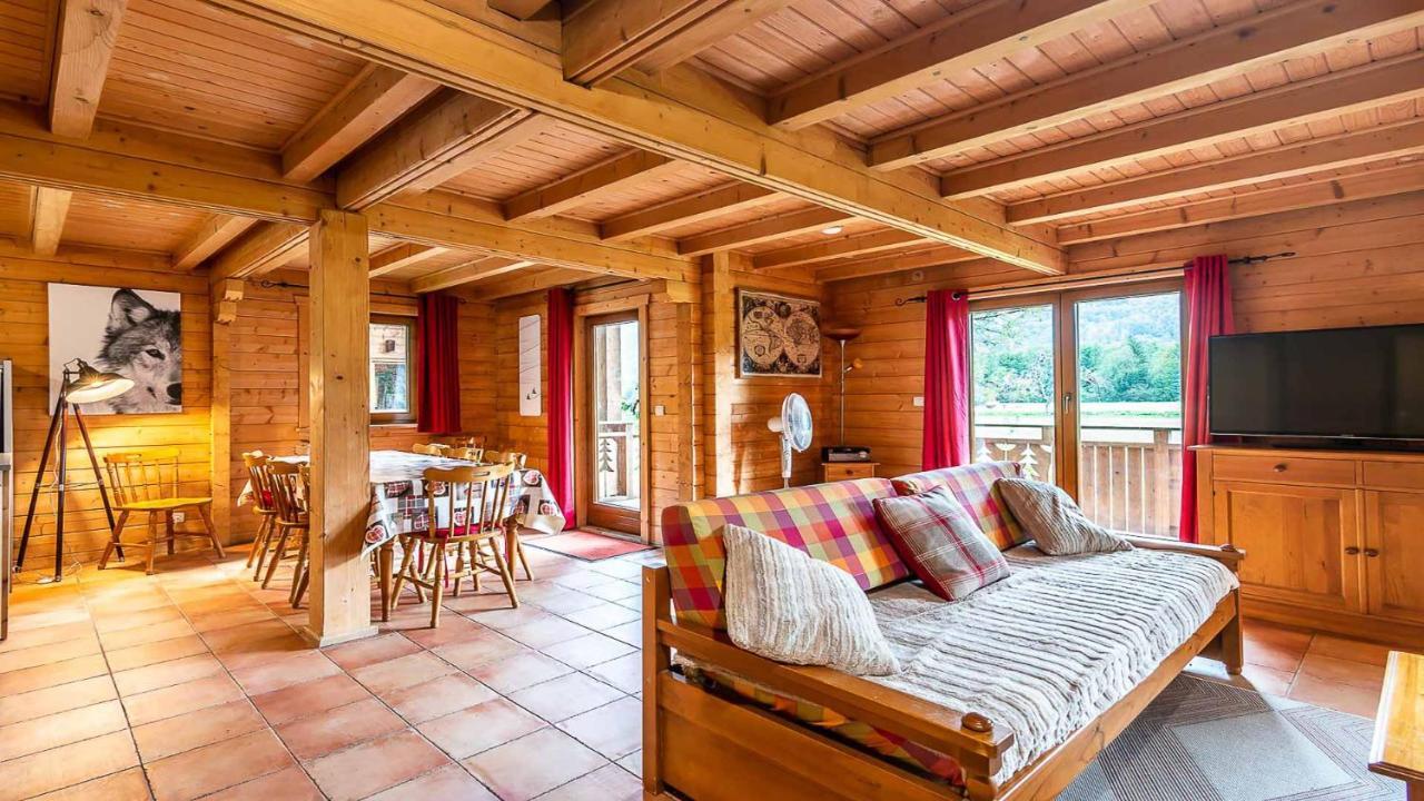 Bois De Champelle- 94 Magnifique Chalet-10 Pers Morillon Exterior foto