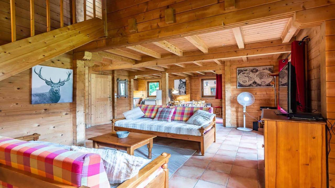 Bois De Champelle- 94 Magnifique Chalet-10 Pers Morillon Exterior foto