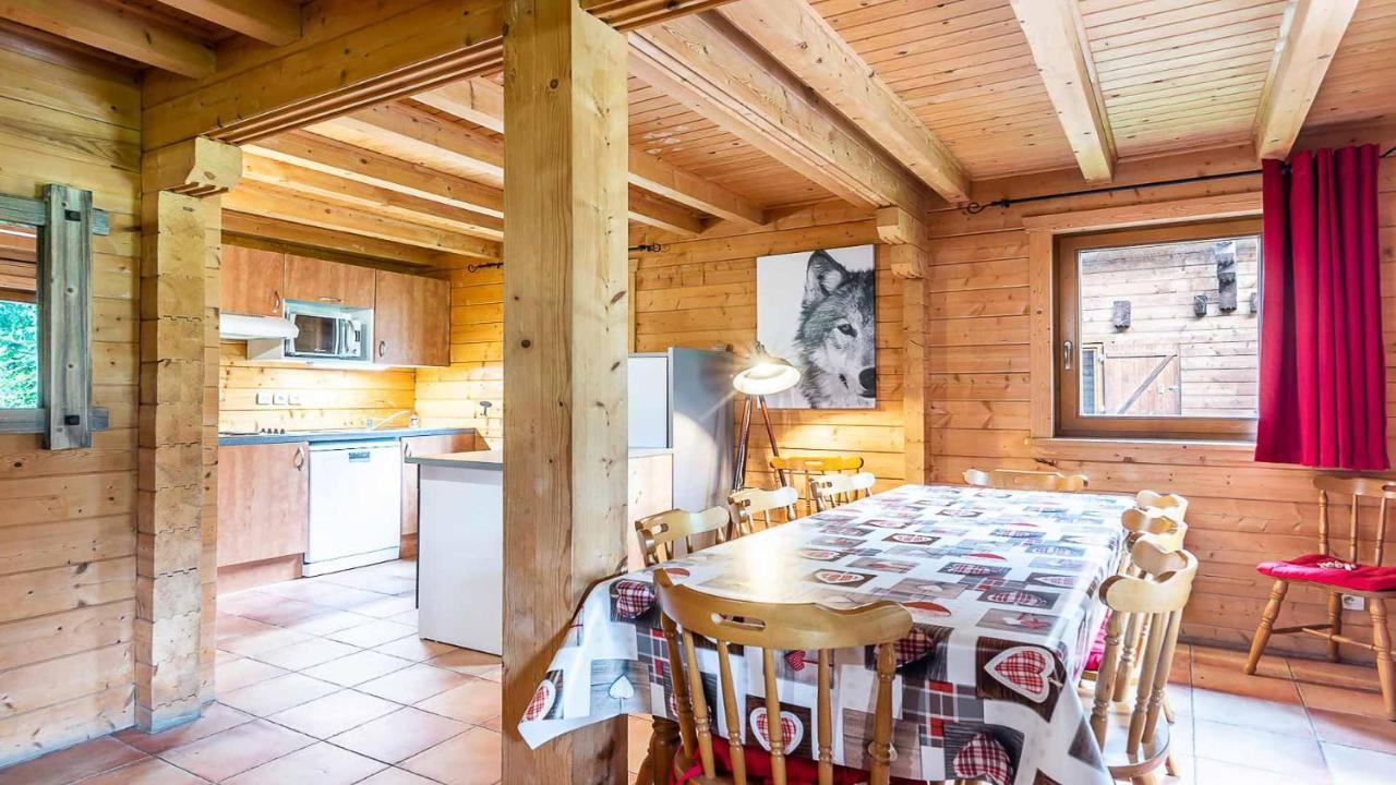 Bois De Champelle- 94 Magnifique Chalet-10 Pers Morillon Exterior foto