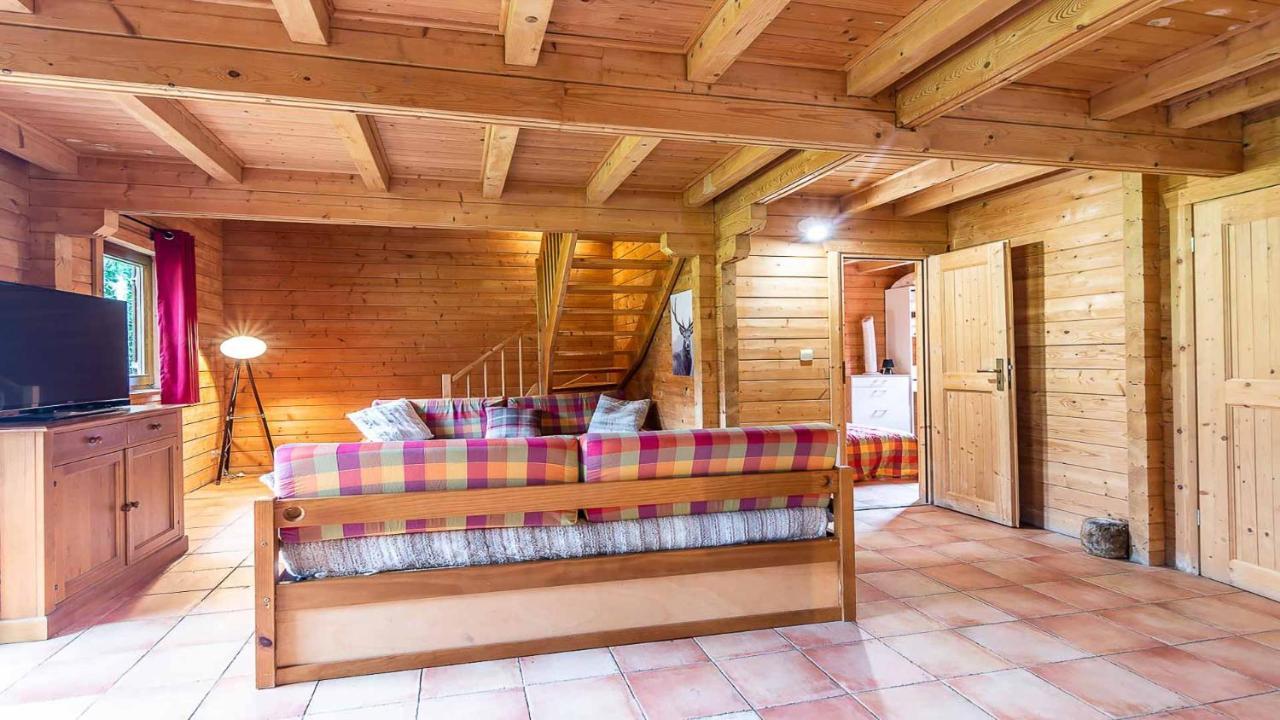 Bois De Champelle- 94 Magnifique Chalet-10 Pers Morillon Exterior foto